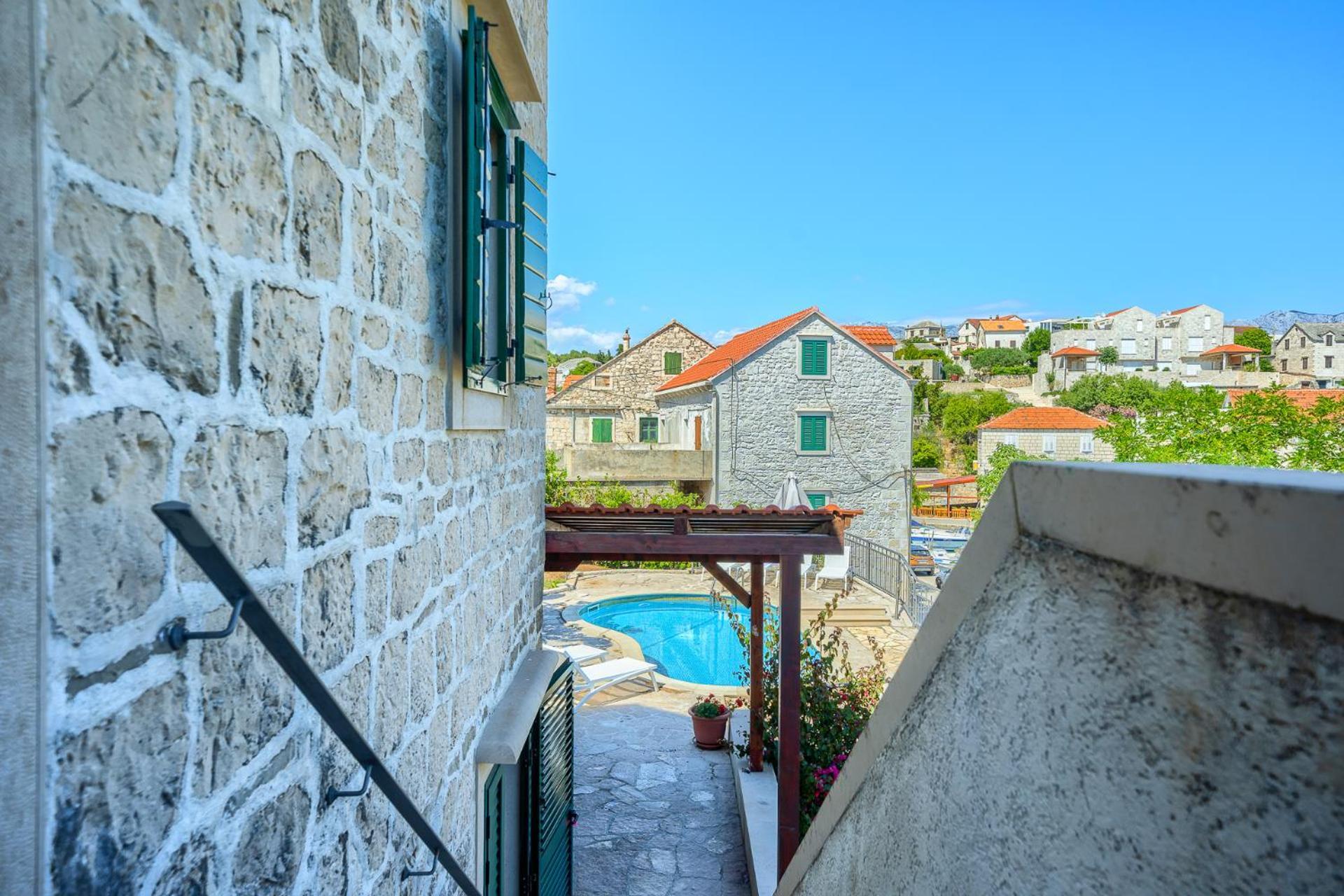 Villa Bonaca Perfect Location For A Holiday With Friends Or Family, Heated Pool Sumartin Zewnętrze zdjęcie