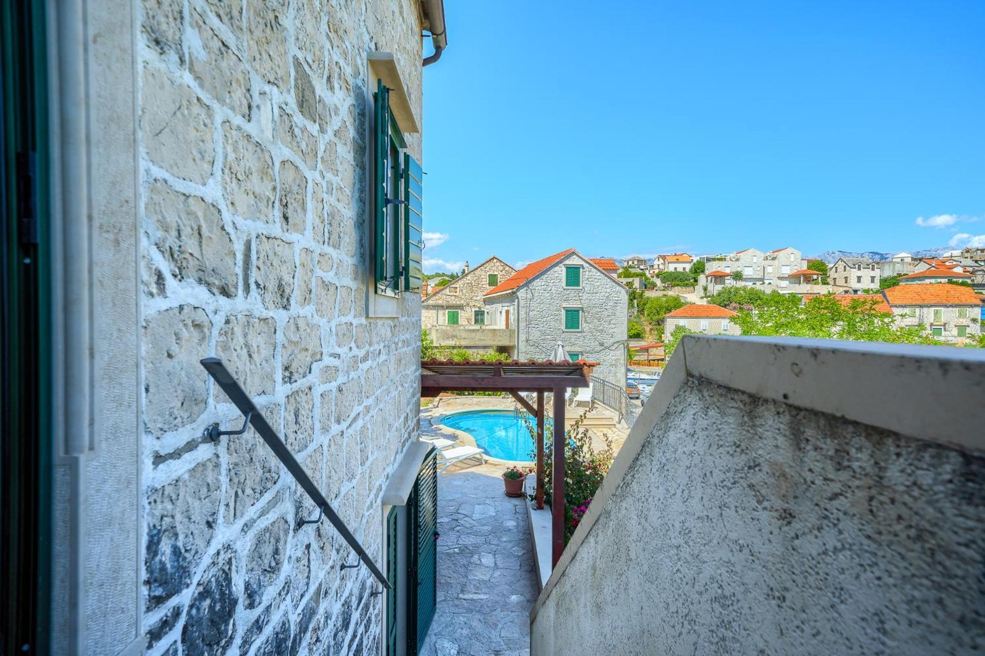 Villa Bonaca Perfect Location For A Holiday With Friends Or Family, Heated Pool Sumartin Zewnętrze zdjęcie