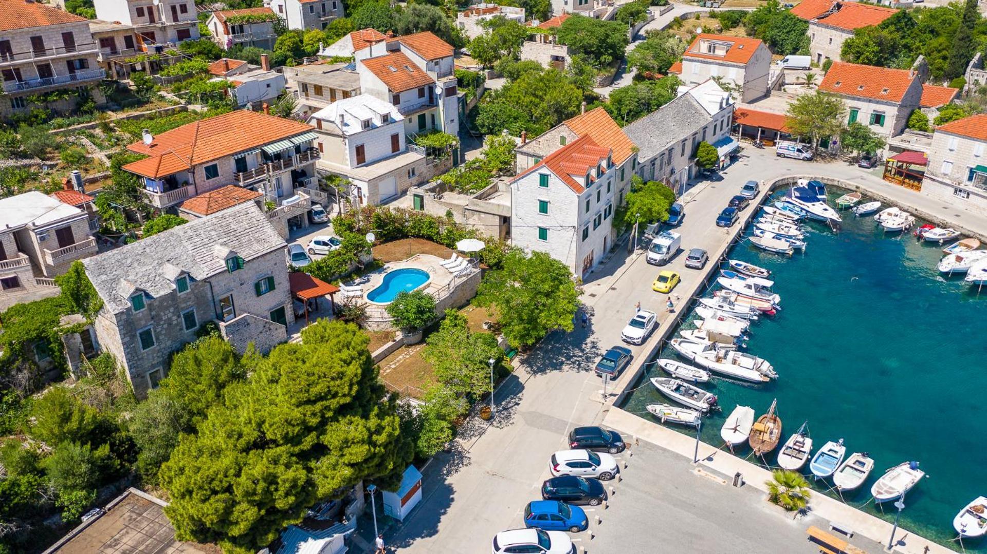 Villa Bonaca Perfect Location For A Holiday With Friends Or Family, Heated Pool Sumartin Zewnętrze zdjęcie